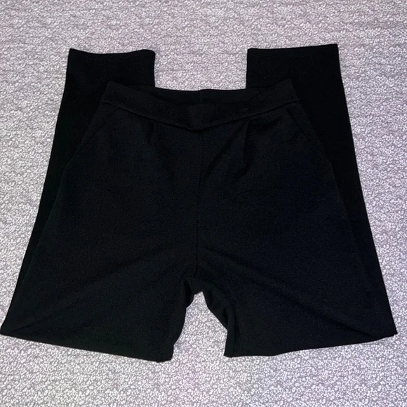 Floerns Women's Solid High Waist Tapered Ankle Stretch Work Pants - Picture 5 of 10